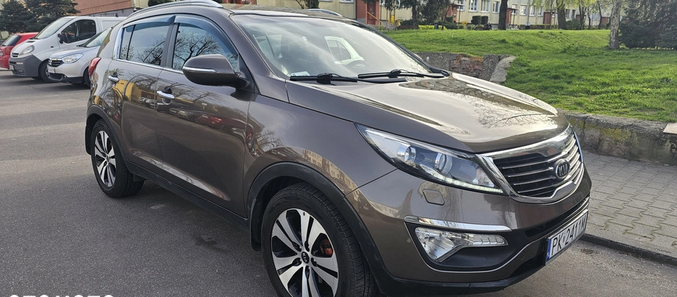 Kia Sportage cena 44500 przebieg: 202300, rok produkcji 2012 z Kalisz małe 106